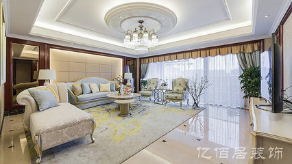 河北石家莊億佰居裝修裝飾——法式風(fēng)格案例欣賞